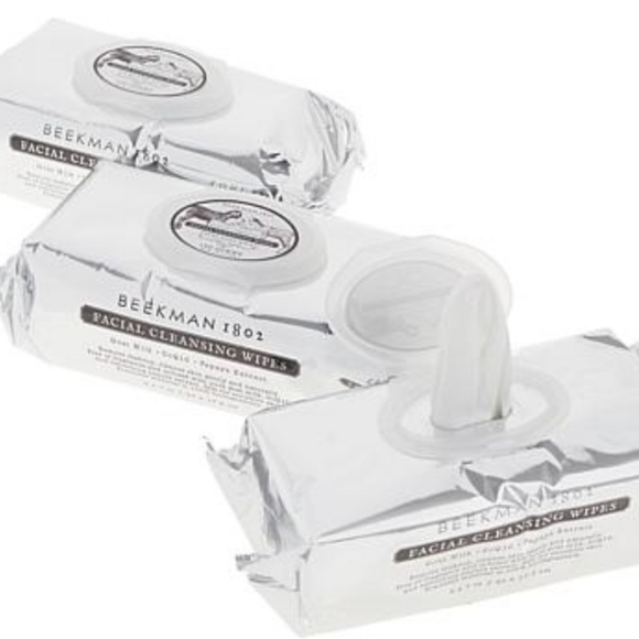 🍄Final Price🍄Beekman 100ct, Pkg of Goats Milk Facial Wipes OOS online HTF - Picture 1 of 3